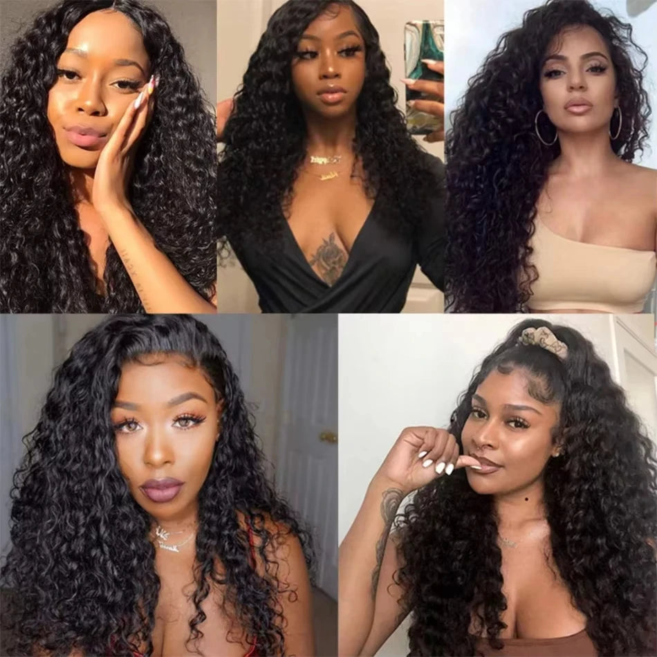Le Mythe Brazilian Remy Deep Wave Hair Bundles Extensions