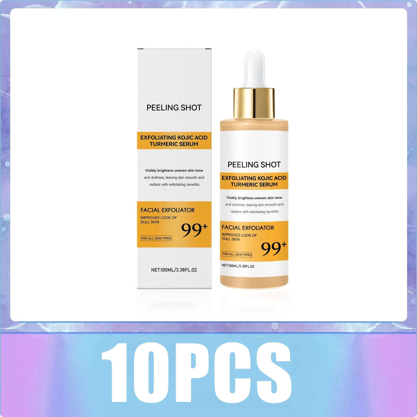 OUHOEC Kojic Acid Turmeric Serum Exfoliating Brightening Facial Care