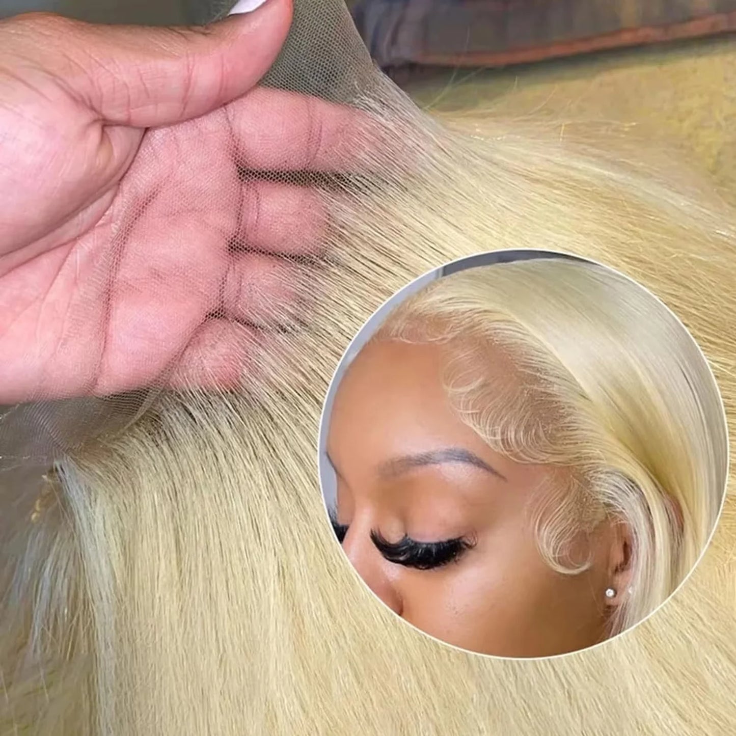 BOWBAY Brazilian Hair Lace Front Wig HD Transparent