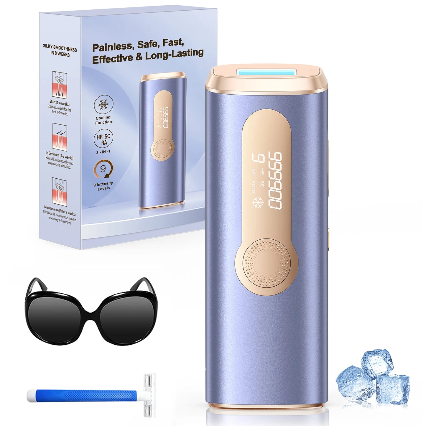 Totmizby IPL Epilator Laser Hair Removal Device For Body