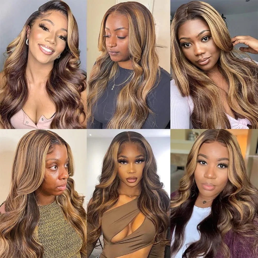 Baluiki Lace Front Wig HD Remy Human Hair Body Wave