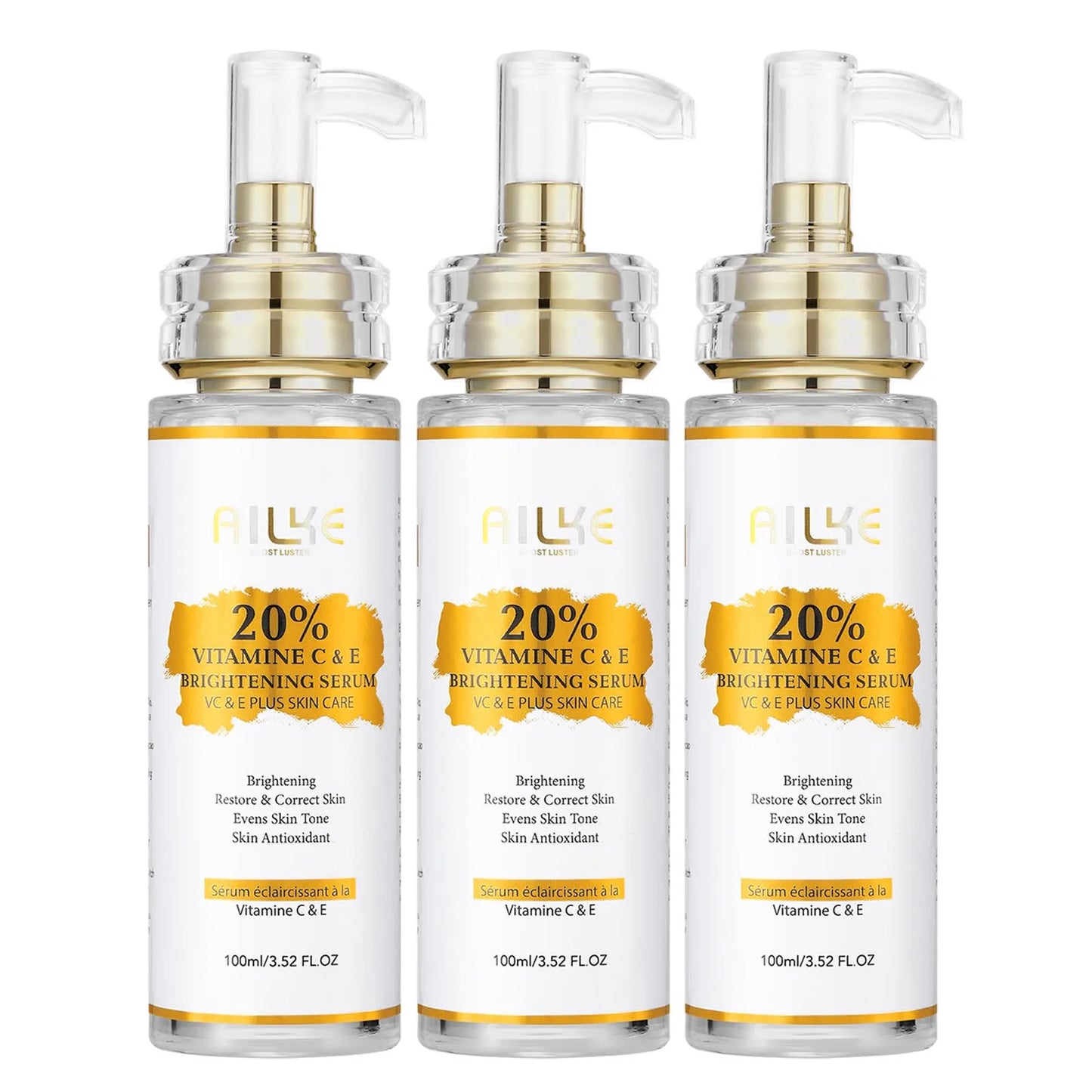 AILKE Vitamin C Skin Care Set Brightening Kit Serum