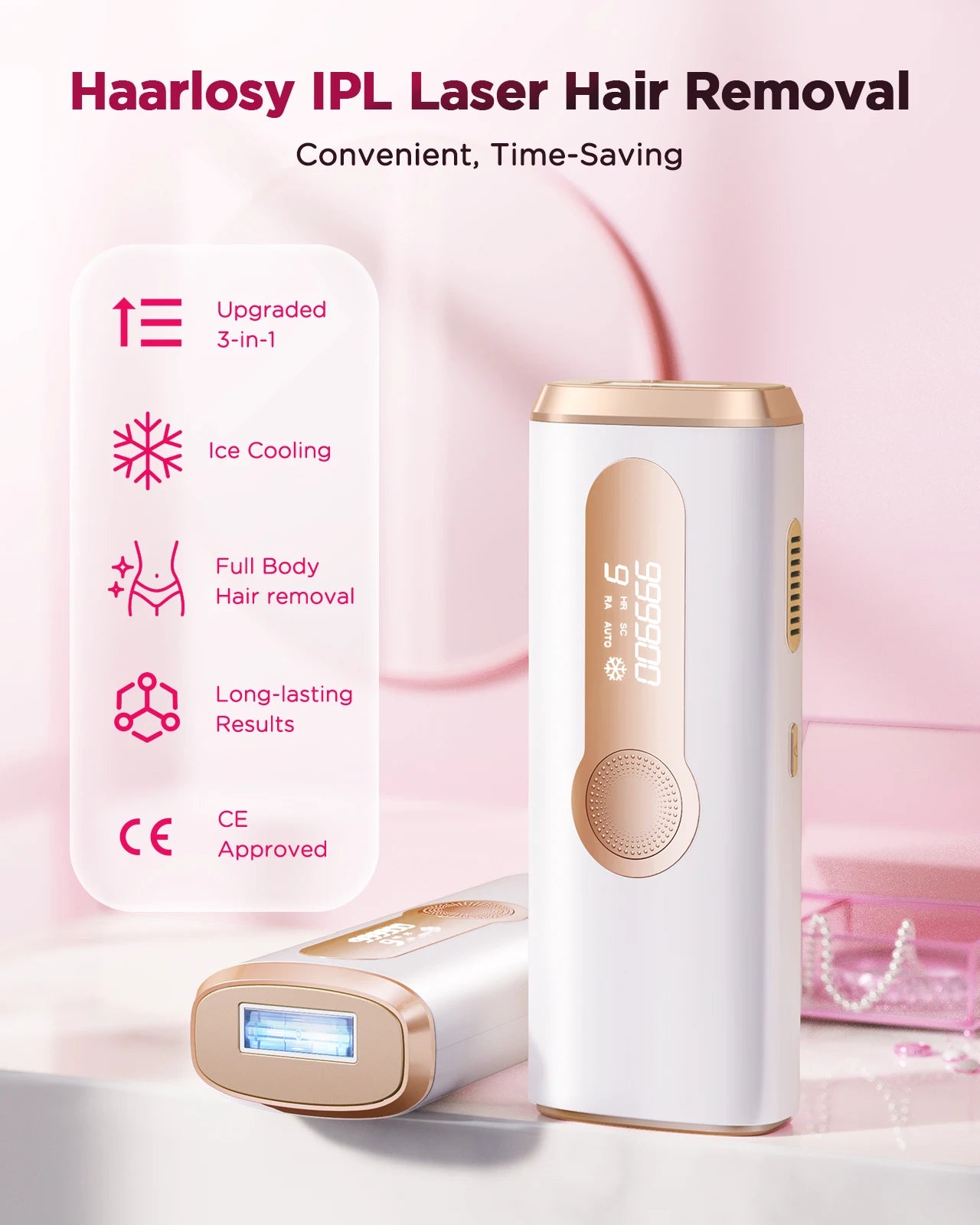 Totmizby IPL Epilator Laser Hair Removal Device For Body