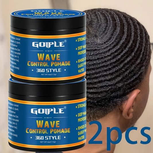 Goiple Wave Pomade Strong Hold For 360 Waves Frizz Control