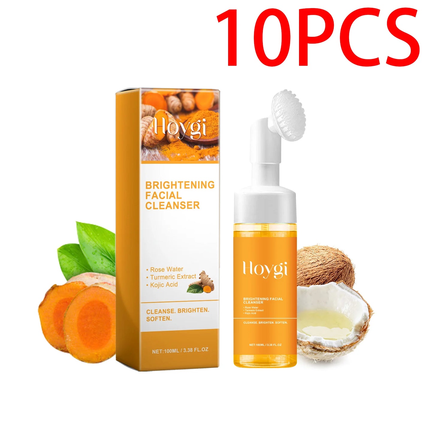 Hoygi Turmeric Cleanser Face Wash Kojic Acid Exfoliating Treatment