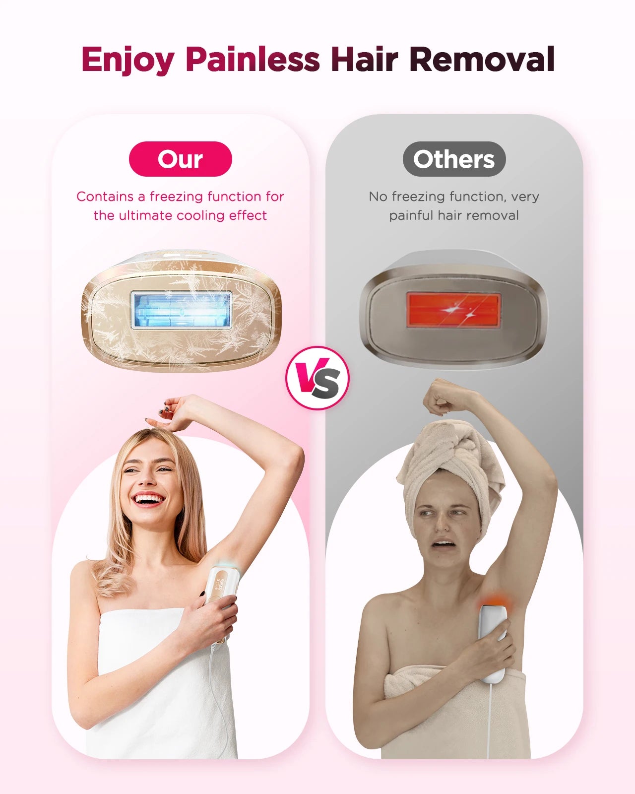 Totmizby IPL Epilator Laser Hair Removal Device For Body