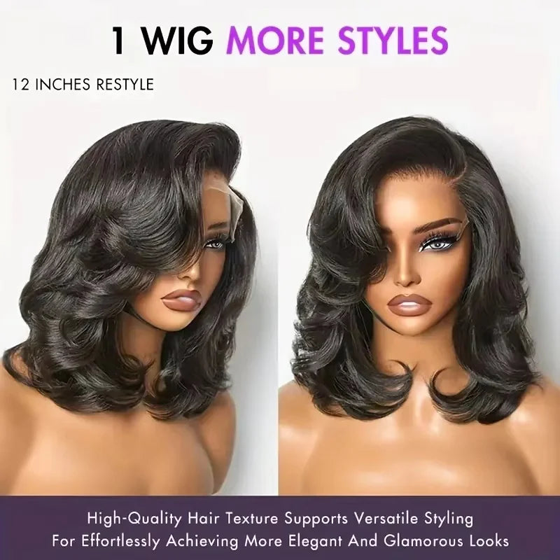 Kiss Queen Body Wave Lace Front Wig 100 Percent Human Hair