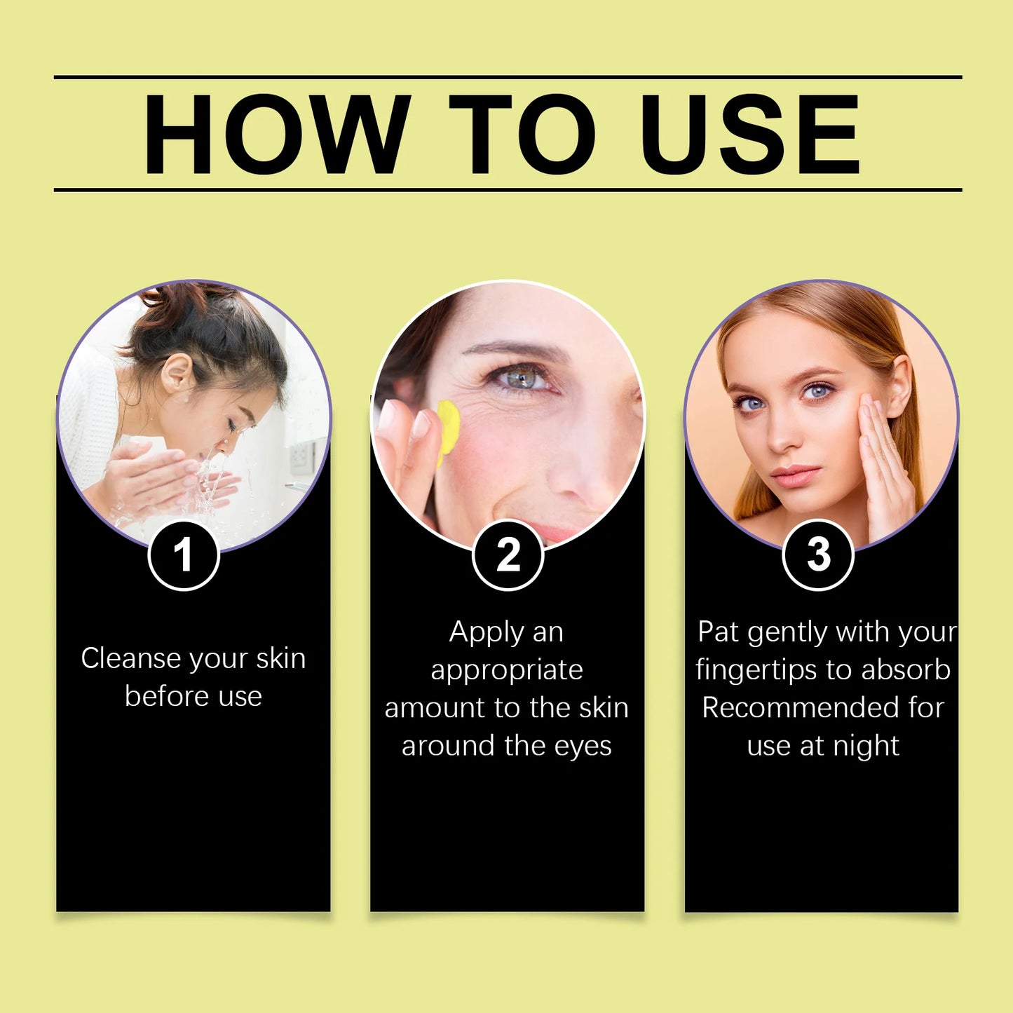 Hoygi Retinol Eye Cream Anti Aging Firming Brightening