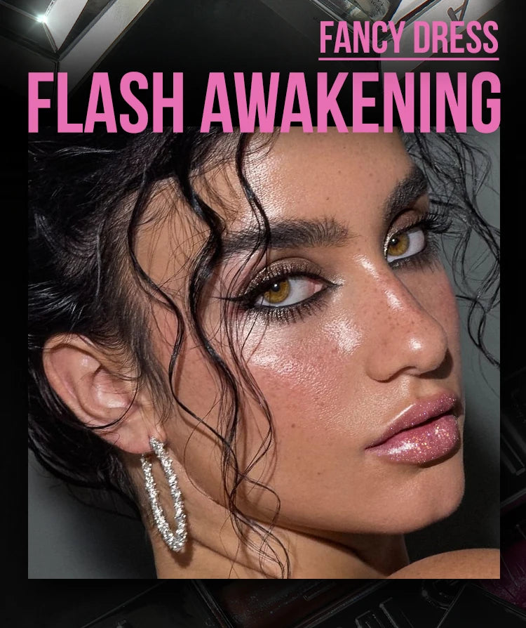 Hign-concerned 6 Color Pearl Sparkling Lip Gloss Set Waterproof Long-Lasting