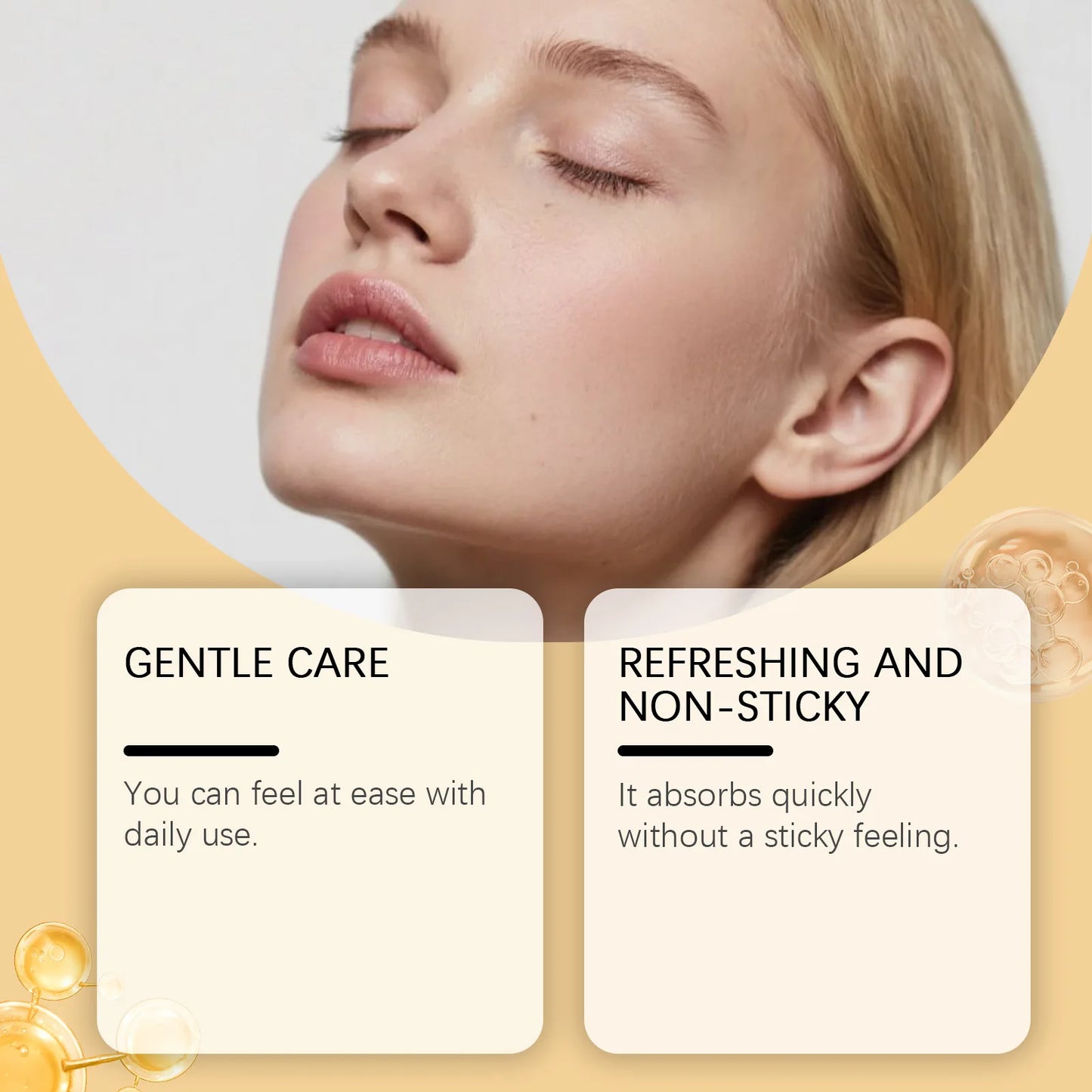 OUHOEC Kojic Acid Turmeric Serum Exfoliating Brightening Facial Care