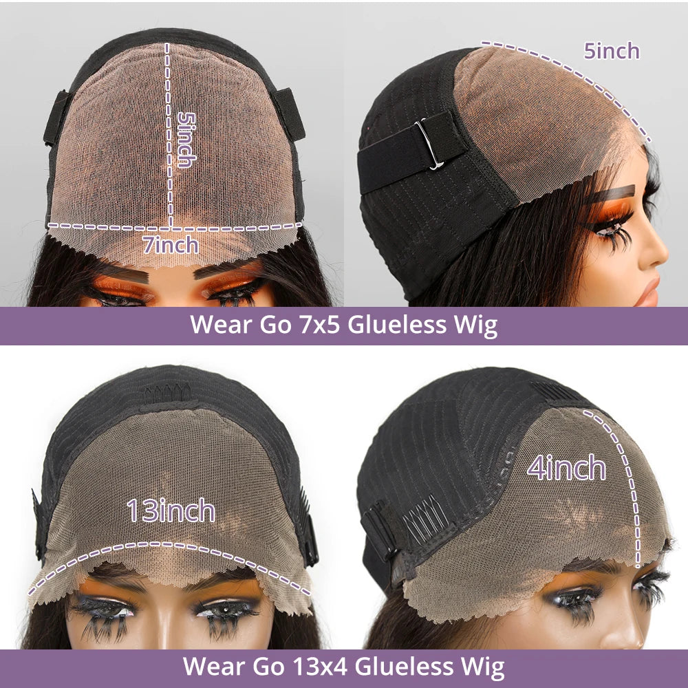 Brazilian Remy Deep Wave Lace Front Wig Glueless Ready