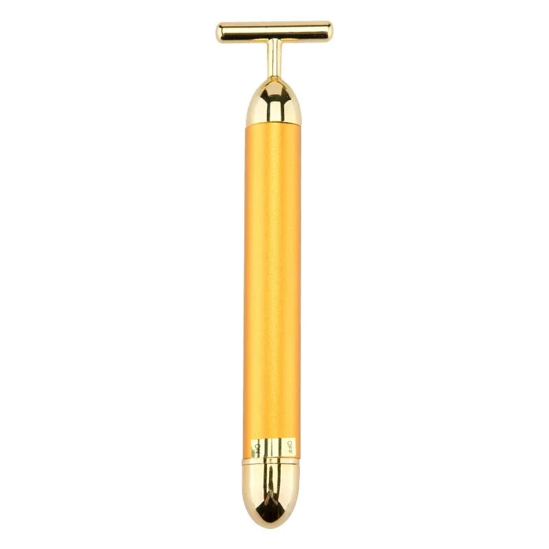 Ascott Carlo 24K Gold Beauty Roller Energy Facial Massager