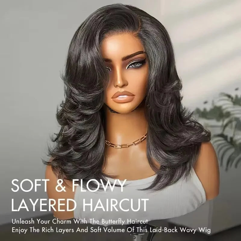 Kiss Queen Body Wave Lace Front Wig 100 Percent Human Hair