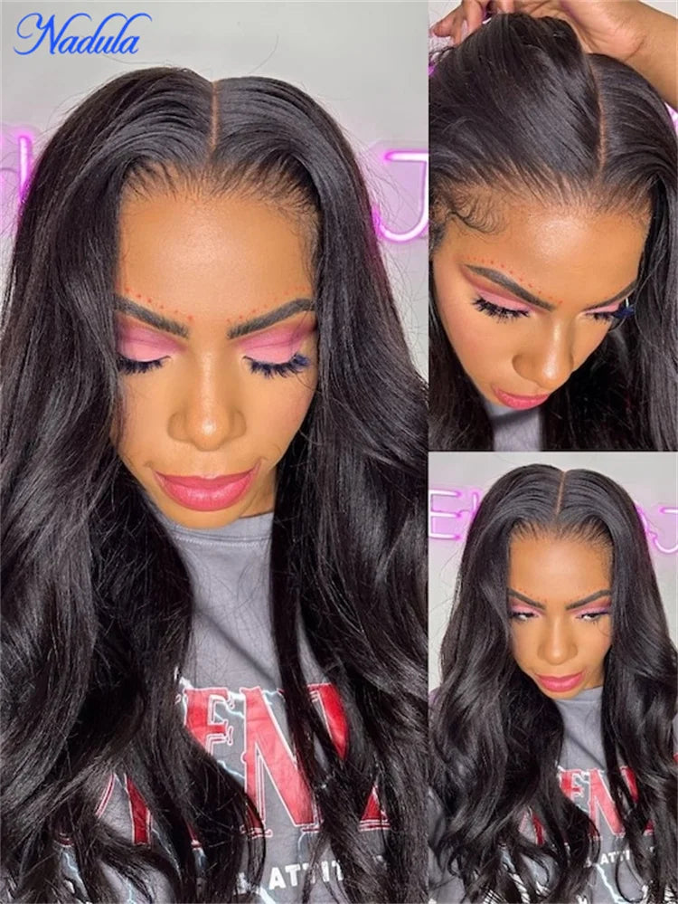 Nadula Yaki Straight Glueless Wig Human Hair Ready To Wear