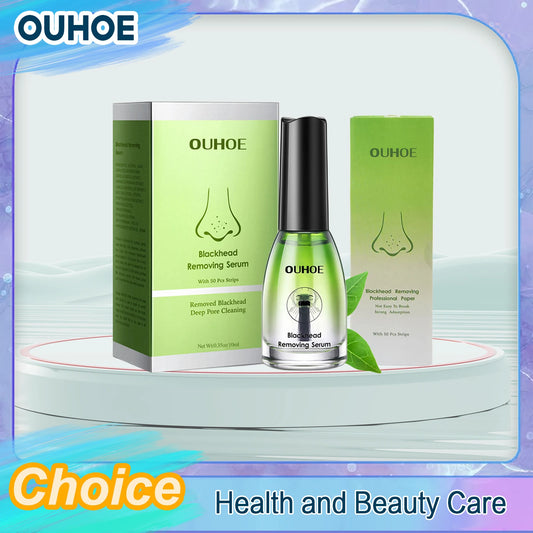 OUHOE Blackhead Remover Serum for Deep Pore Cleansing and Whitening