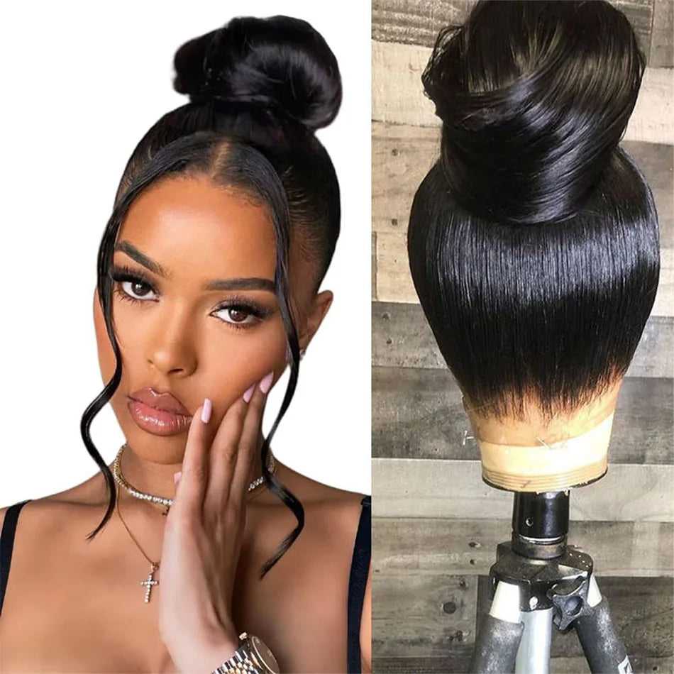 Smilegirl Lace Front Human Hair Wigs HD Transparent Lace