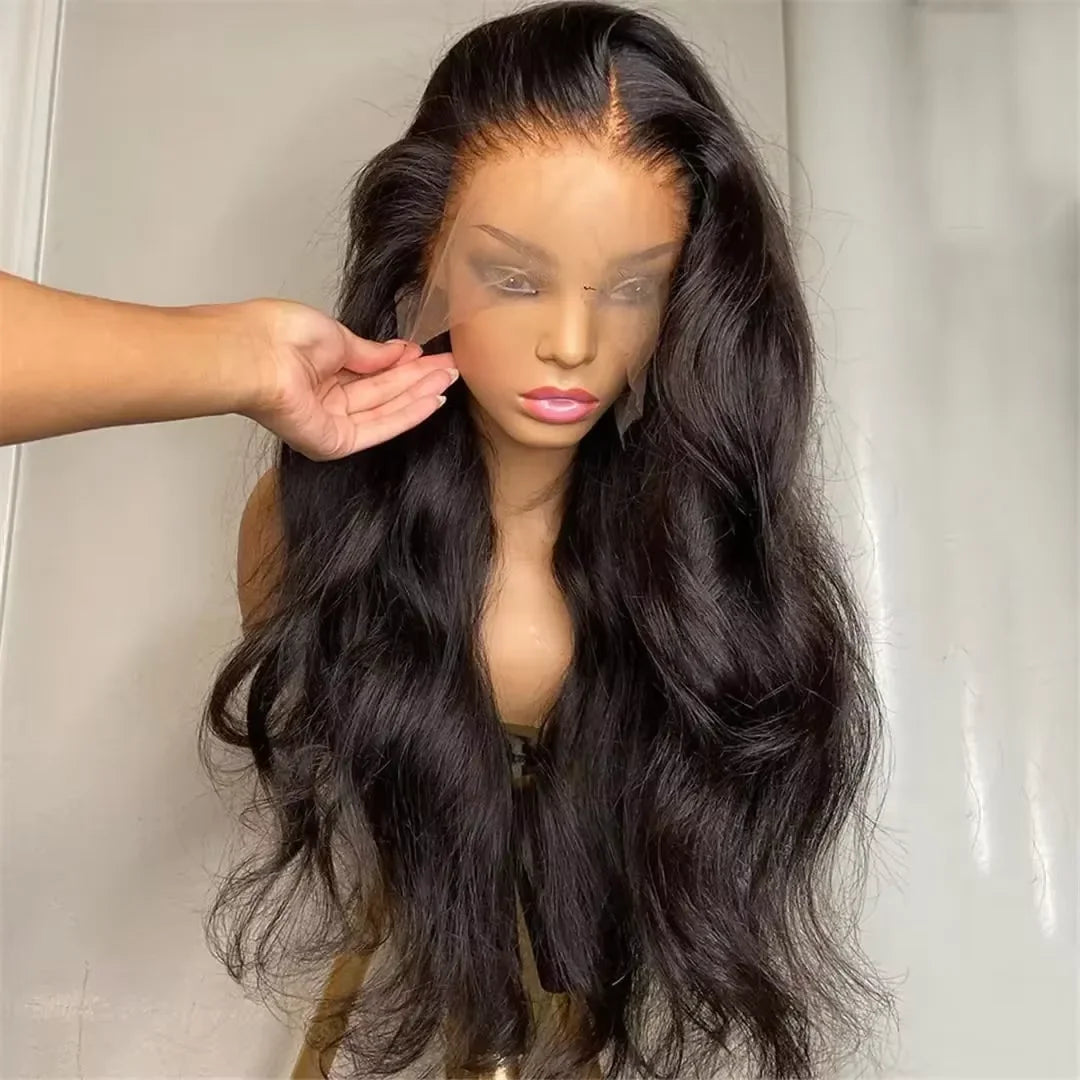 Aslmeet Remy Brazilian Hair Wig HD Transparent Lace Frontal
