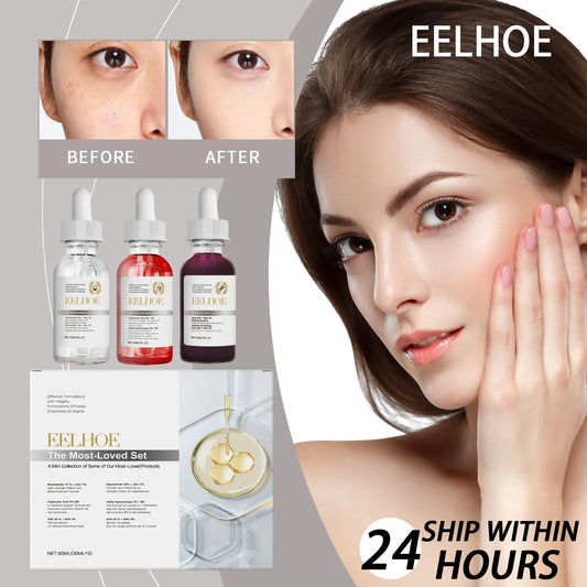 Eelhoe Acne Care Kit 3 Piece Salicylic Acid Niacinamide Mask Set