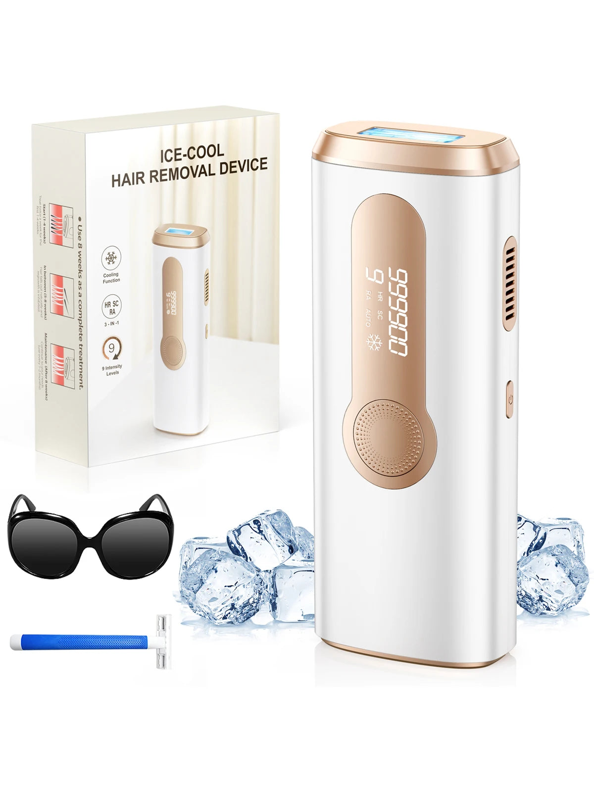 Totmizby IPL Epilator Laser Hair Removal Device For Body