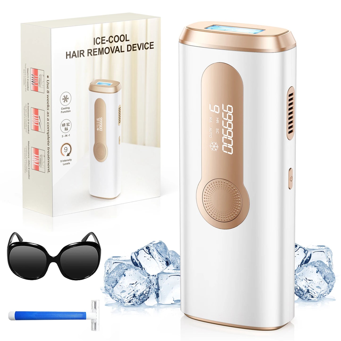 Totmizby IPL Epilator Laser Hair Removal Device For Body