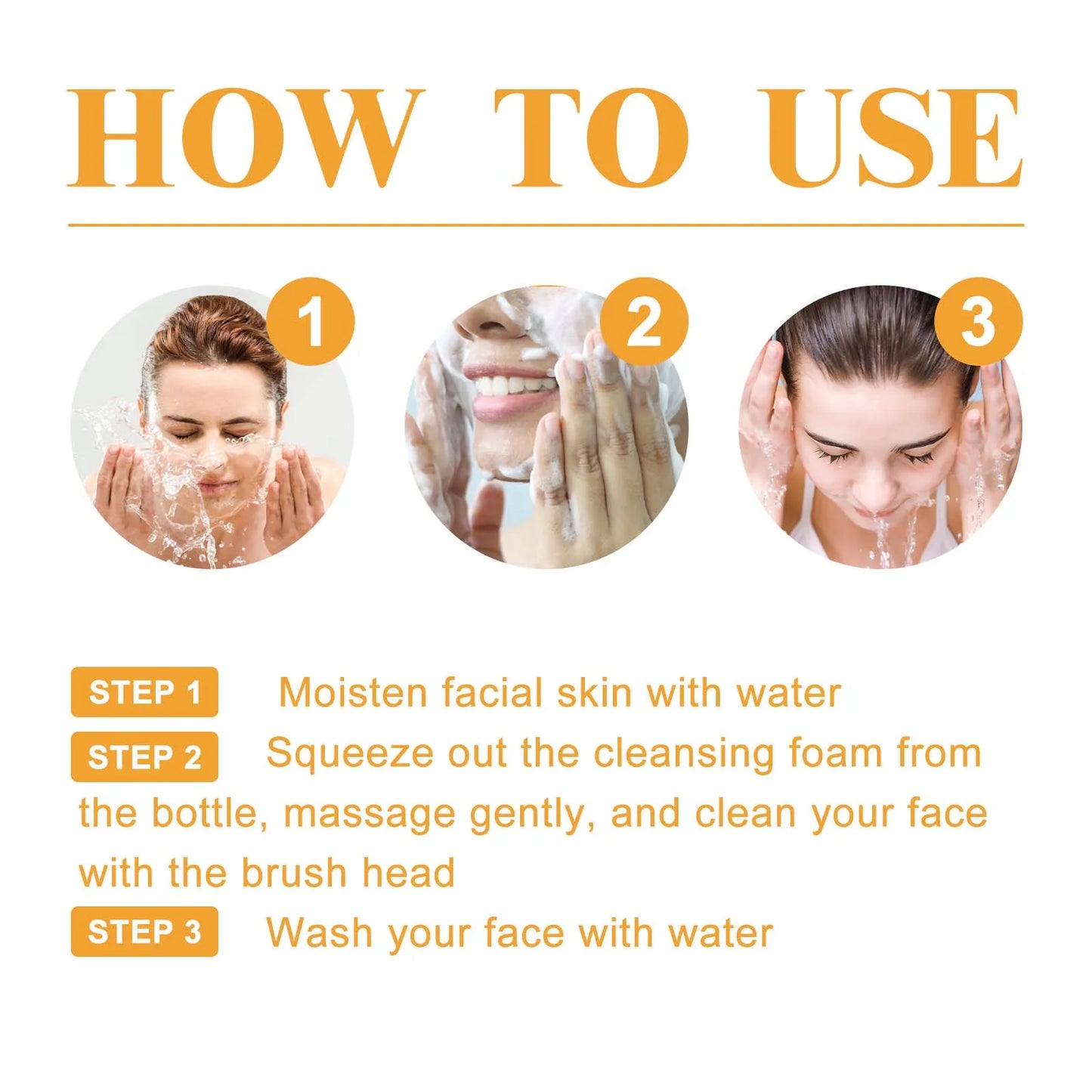 Hoygi Turmeric Cleanser Face Wash Kojic Acid Exfoliating Treatment