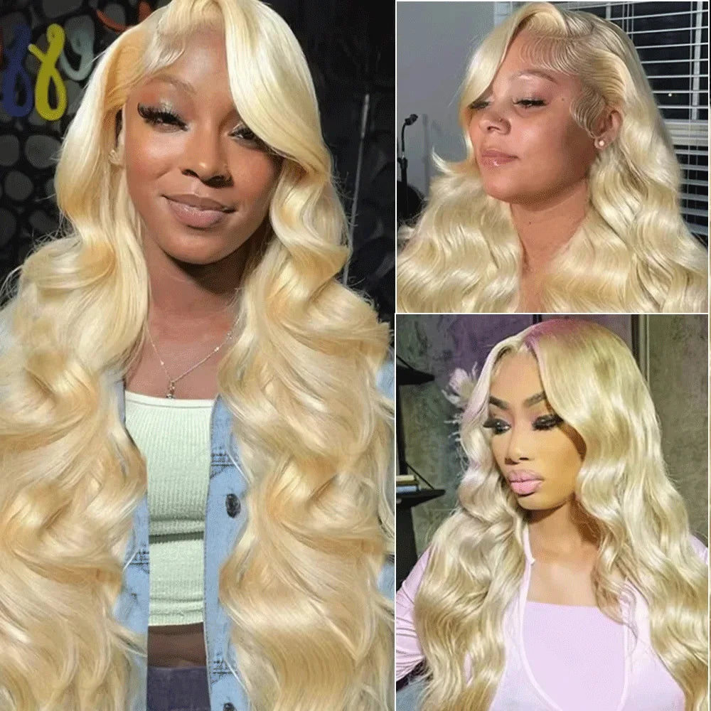 CanaryFly Body Wave Lace Front Remy Human Hair Wig