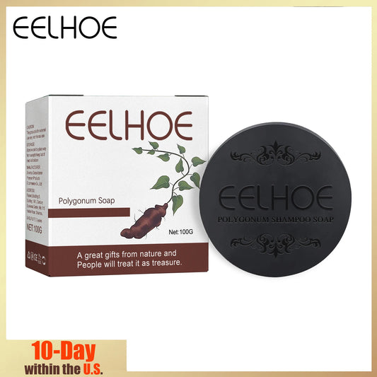 Eelhoe Polygonum Multiflorum Shampoo Bar For Darkening Natural Hair