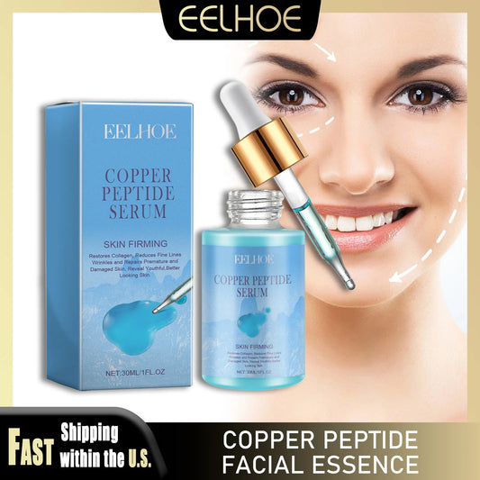 Eelhoe Copper Peptide Facial Serum Anti Aging Moisturizing