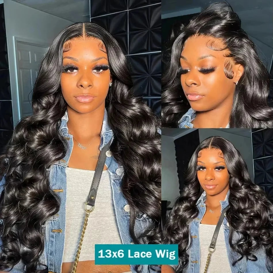 Aslmeet Remy Brazilian Hair Wig HD Transparent Lace Frontal