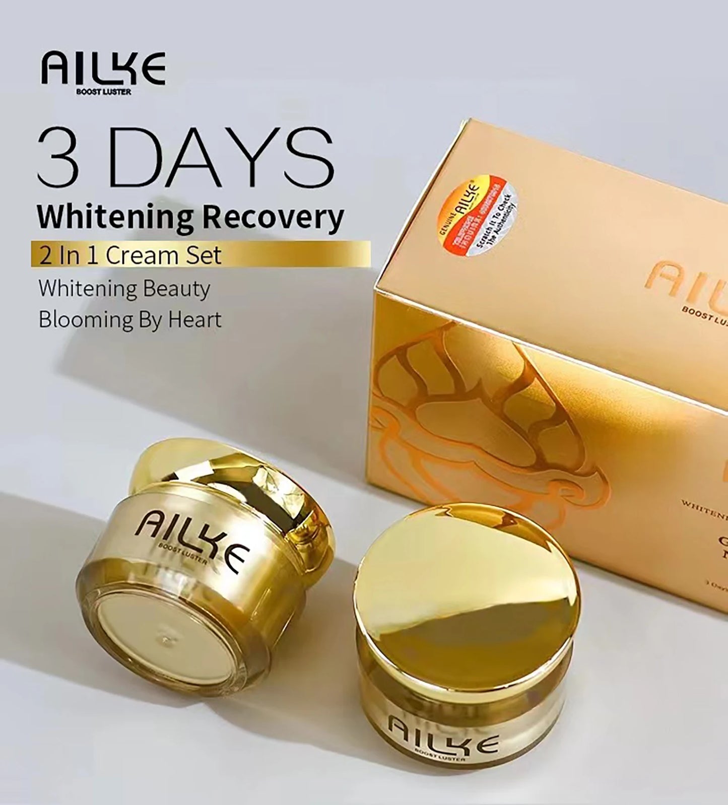 AILKE Dark Spot Corrector Facial Cream SPF 35 Brightening Skincare